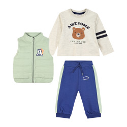 Conjunto tres piezas con...