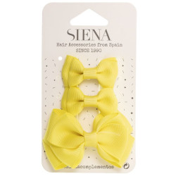 Horquillas Amarillo Pastel