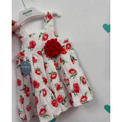 Vestido Rosas