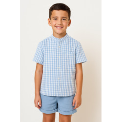 Conjunto de cuadro vichy y...