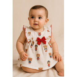 Vestido estampado con...