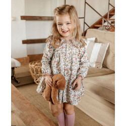 Vestido bebé niña floral...