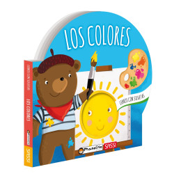 Libro infaltil "Los colores" de la editorial Sassi de Manolito books