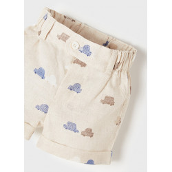 Pantalón corto estampado...