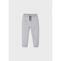Pantalón largo felpa básico niño