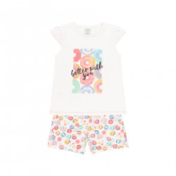 Pijama punto dulces de niña