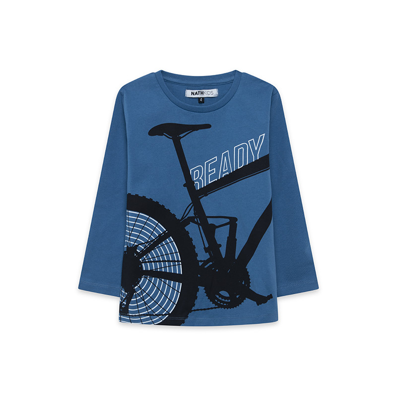 CAMISETA NATH KIDS BY TUCTUC BIKE NIÑO AZUL FIRST EDITION