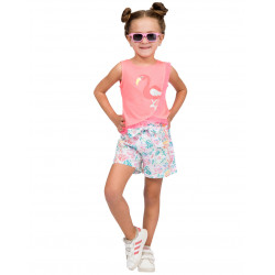 Camiseta rosa flamenco