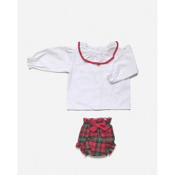 Conjunto camisa niña braga...