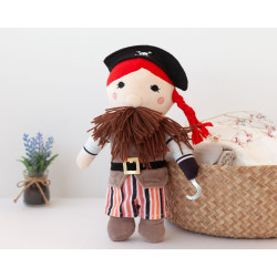 Pirata de peluche